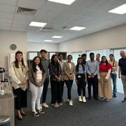 students at Camlin premises